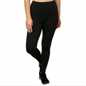 NEW-SPYDER Active Performance High Rise Legging Side Pockets, Yoga Black LG